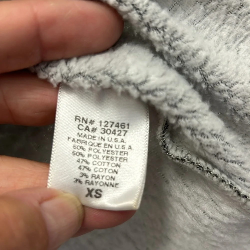 Wildfox Couture Women's Football Star Monte Crop Sweatshirt XS Oversized Lounge - Picture 6 of 9